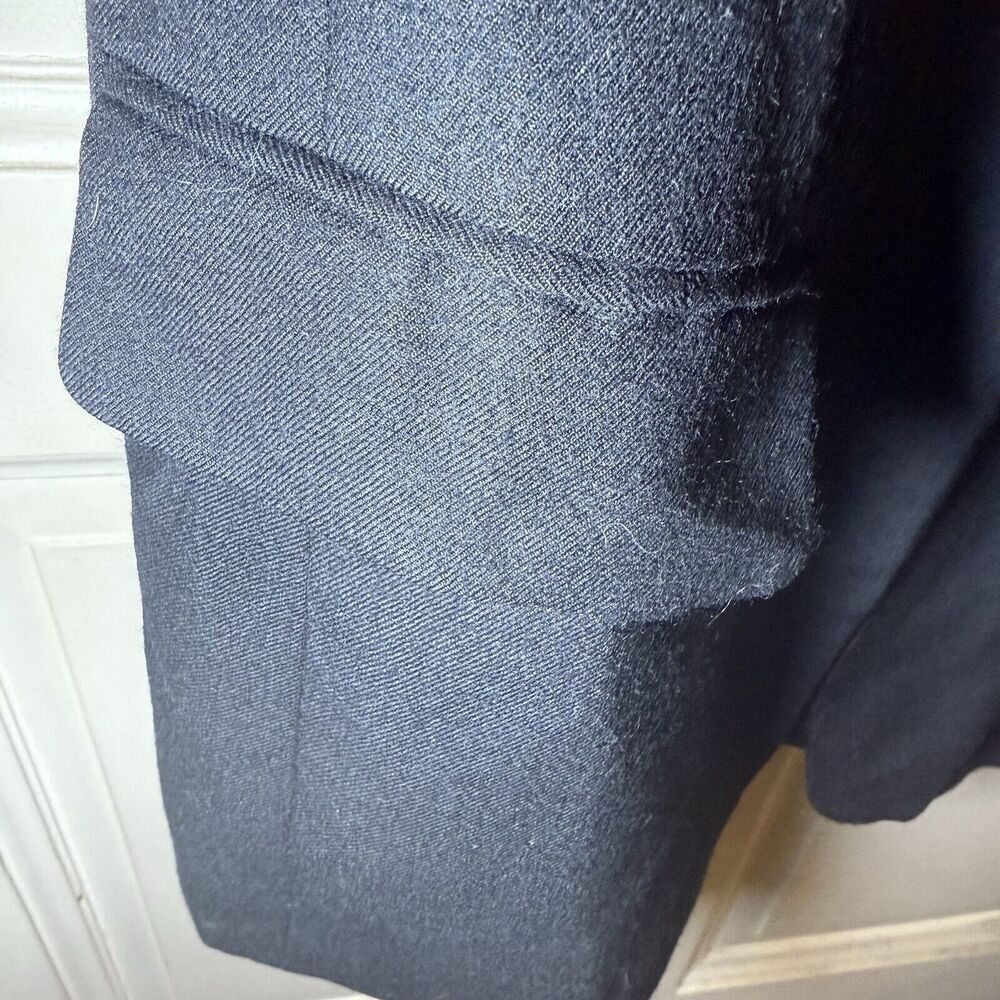 Nordstrom Classiques SZ L 100% Wool Vintage Women's Blazer Career Minimalist - Picture 4 of 13